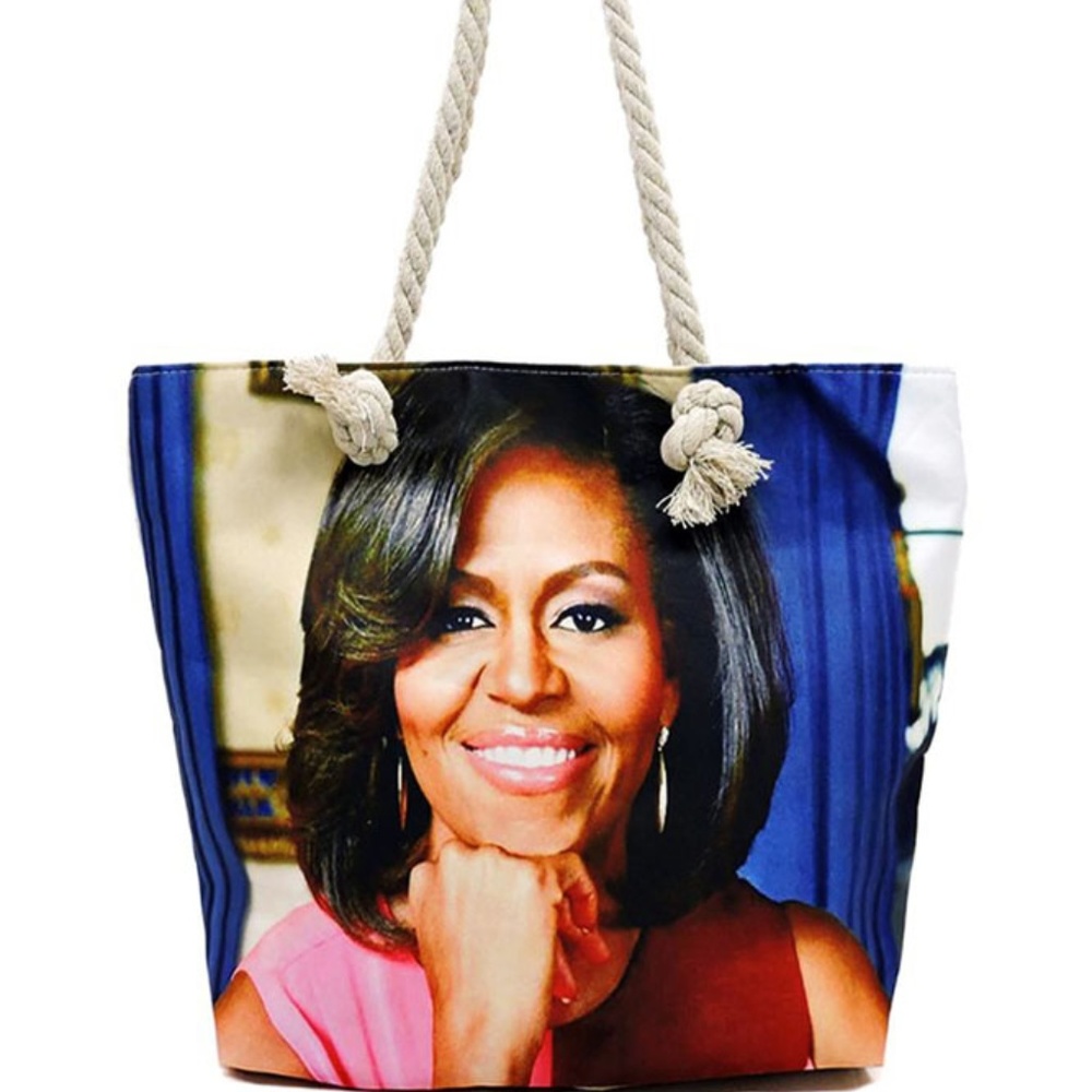 OBAMA PRINT TOTE